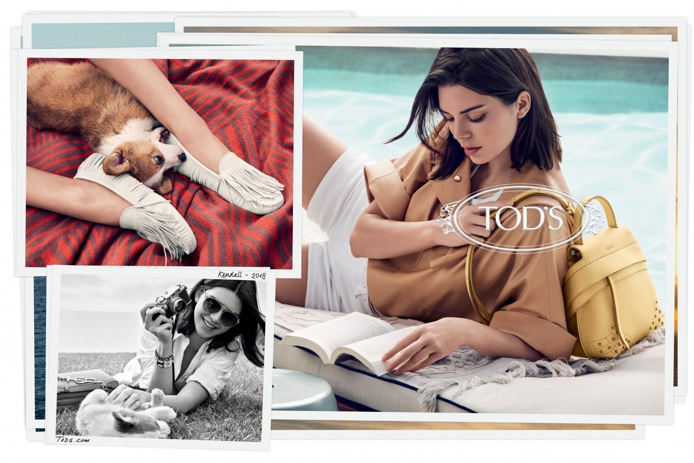 Kendall Jenner is the face of Tod's new Spring/Summer 2018 Campaign
