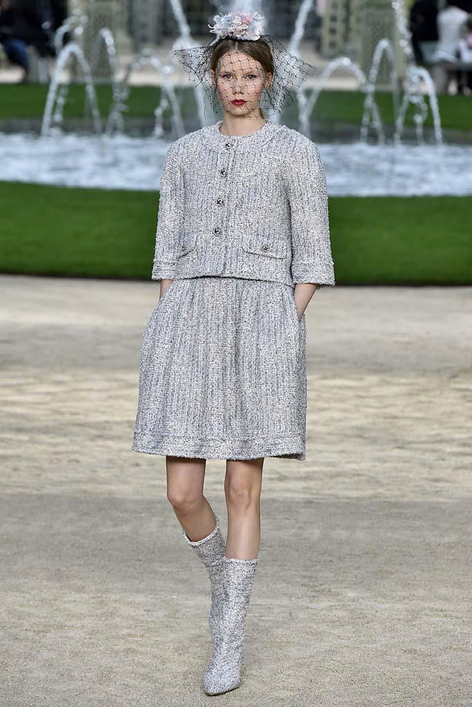 Karl Lagerfeld Unveils Chanel's Secret Garden at Couture Week