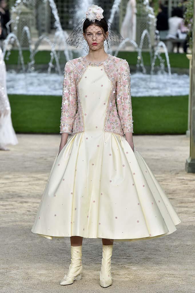 Karl Lagerfeld Unveils Chanel's Secret Garden at Couture Week