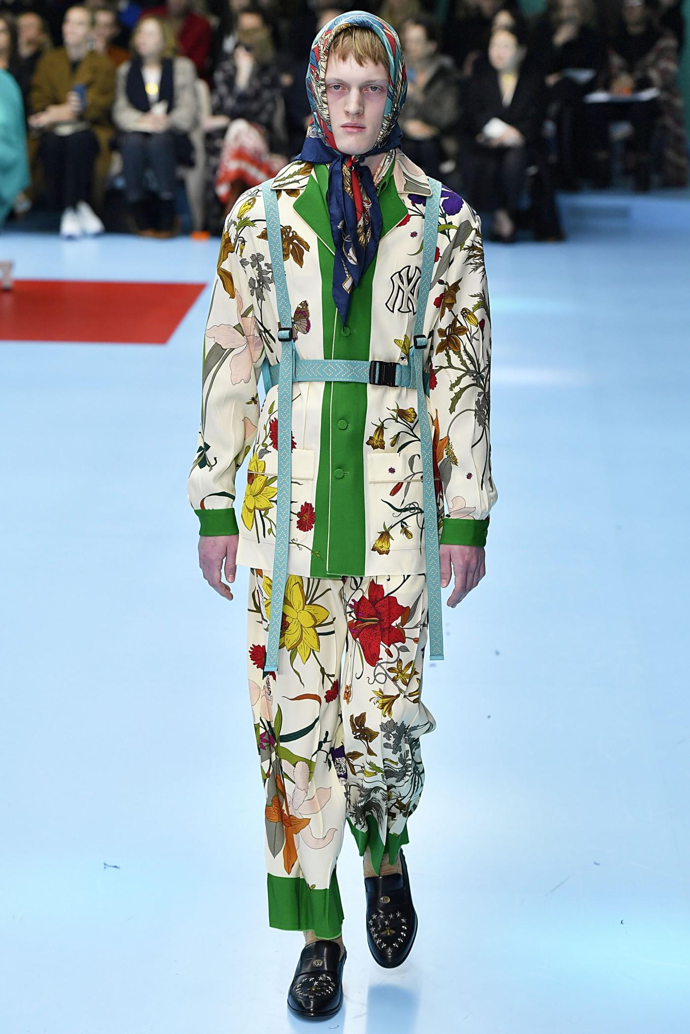 gucci men's fashion show 2018