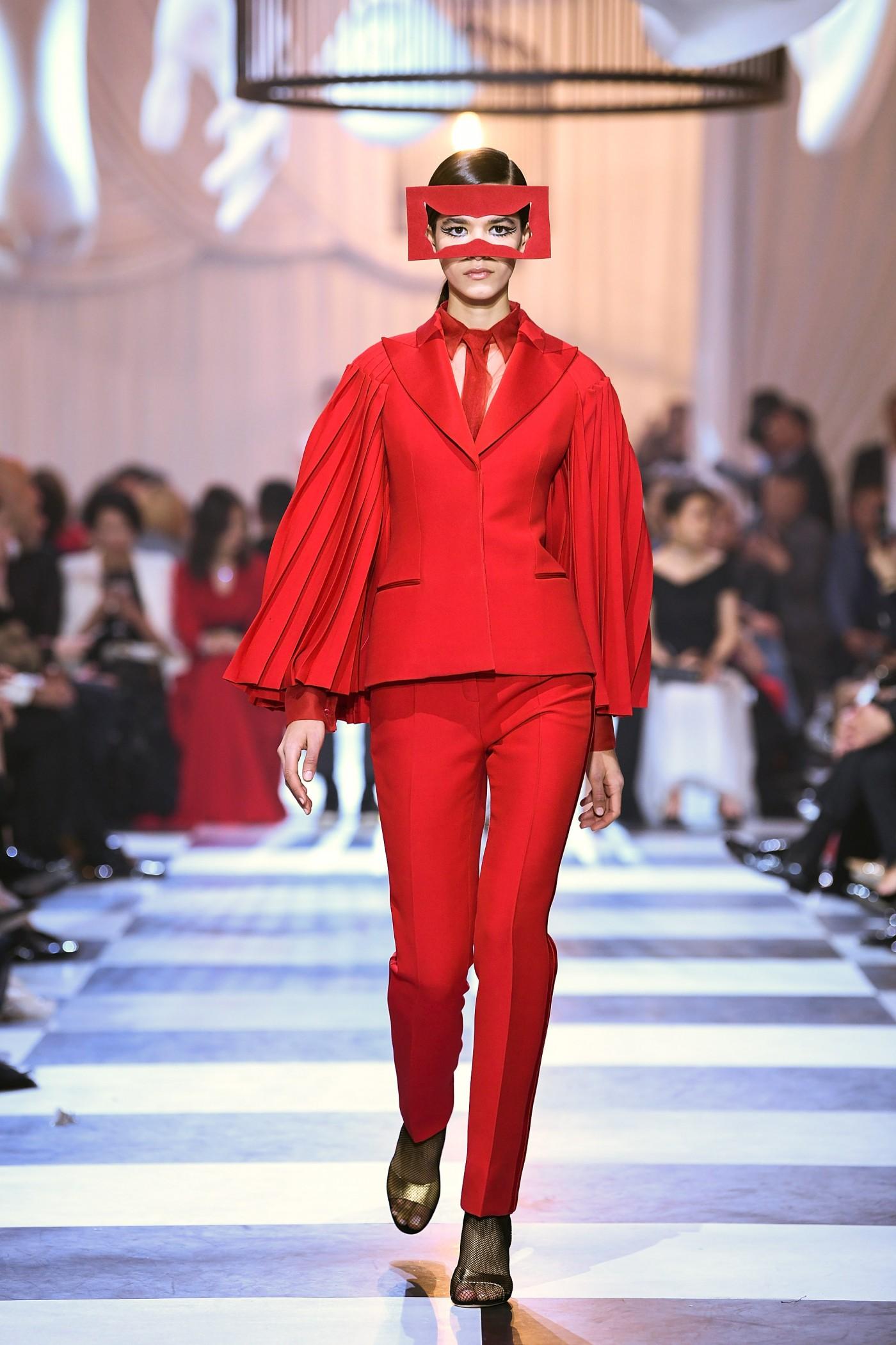 Dior Debuts Pink and Red Couture Capsule Collection In Shanghai