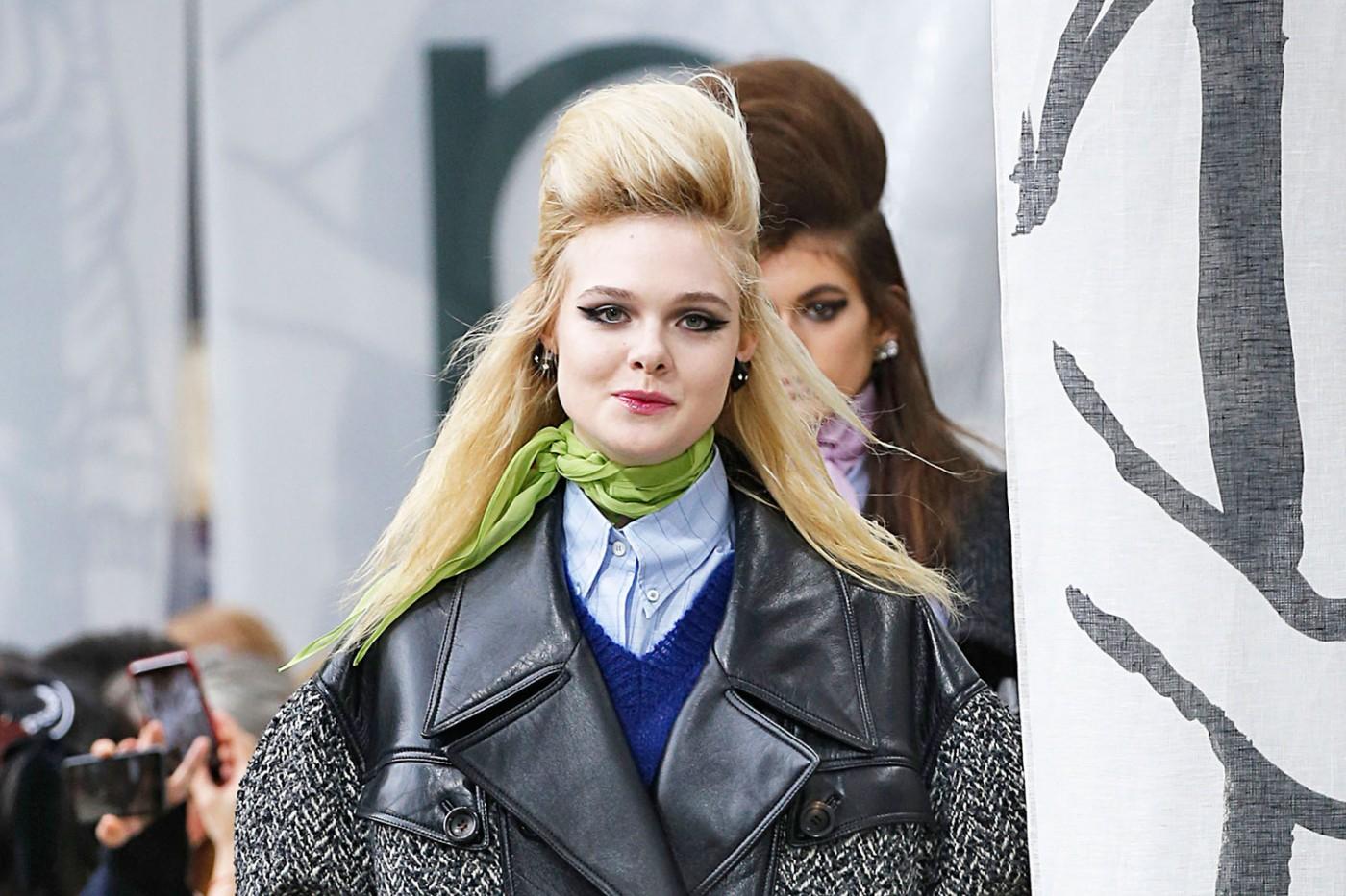 Elle Fanning Just Opened (and Closed) the Miu Miu Show