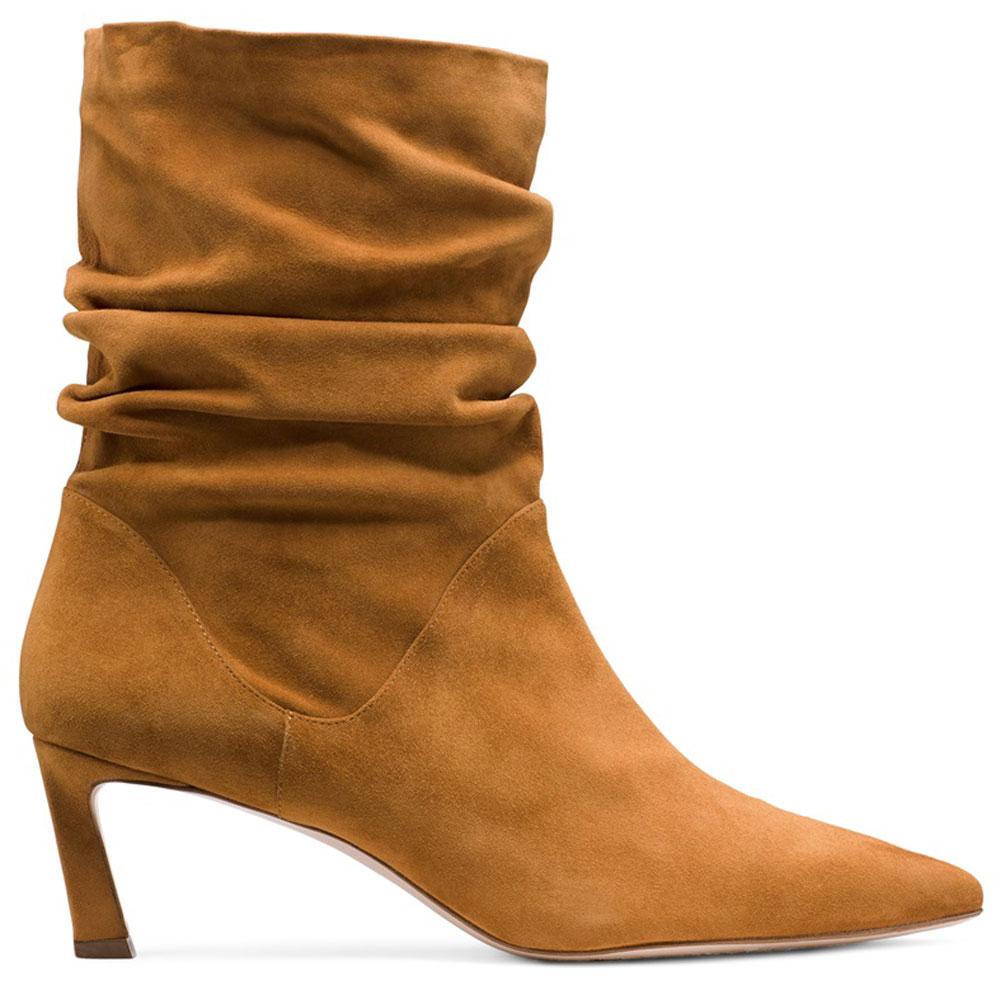 Suede booties shop in spring