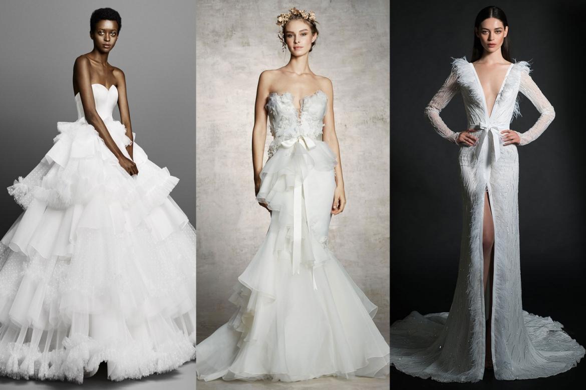 14 Best Wedding  Dress  Trends  From the Spring 2019  Bridal Shows