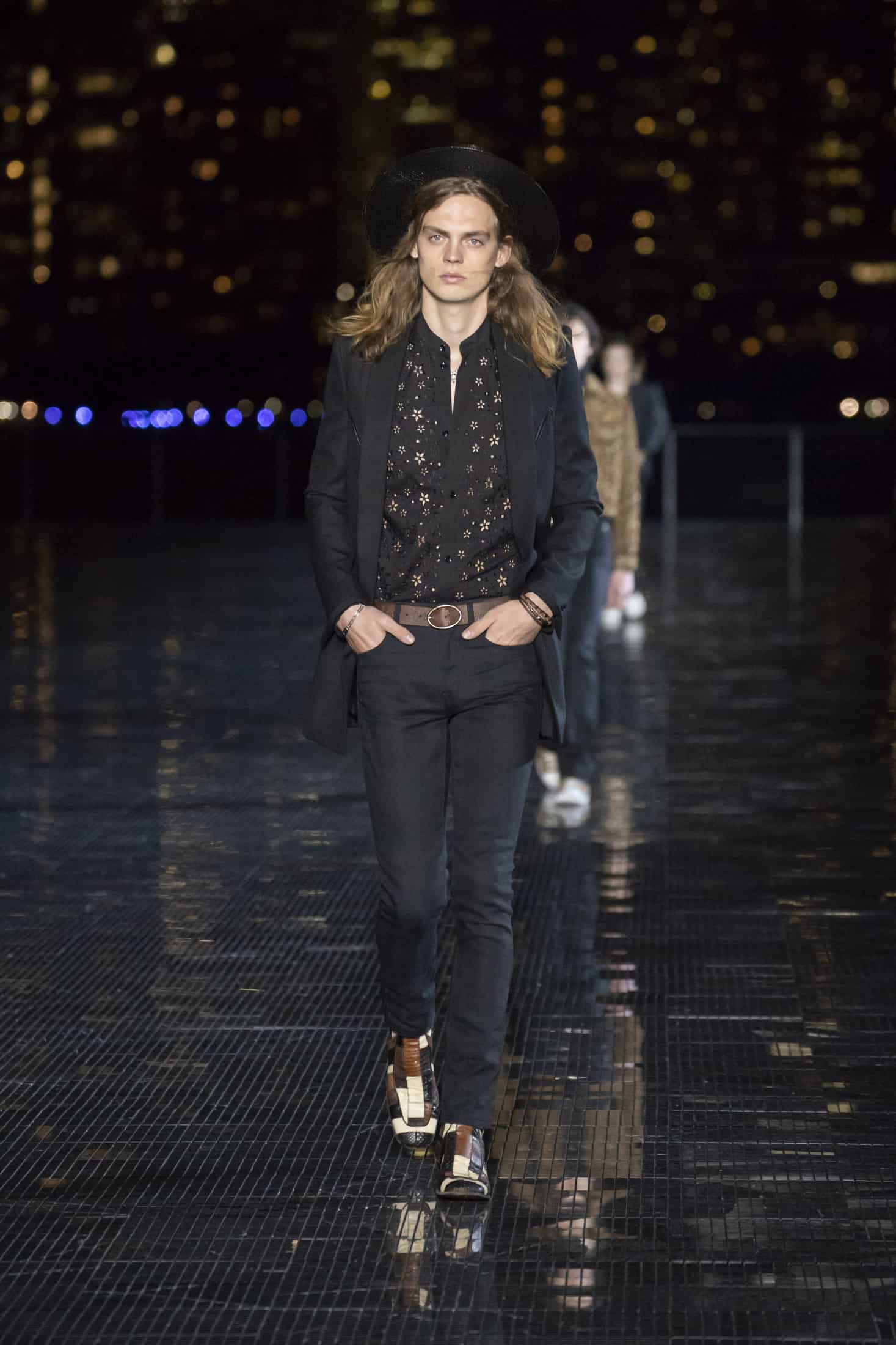 Something For Everyone At Saint Laurent's Spring 2019 Menswear Show