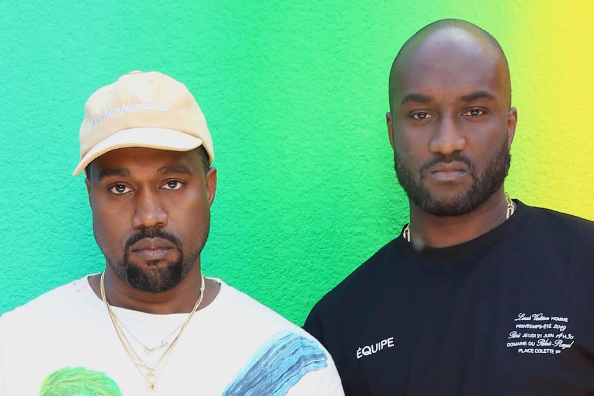 Virgil and Kanye Share a Hug and a Cry at the Louis Vuitton Men&#39;s Show