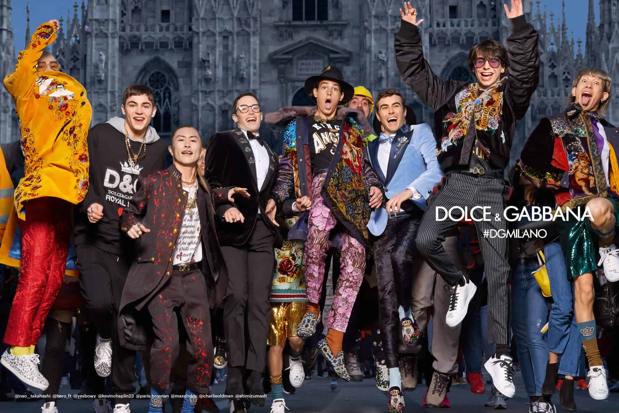 Dolce & Gabbana's New Campaign is Bursting at the Seams With Scions