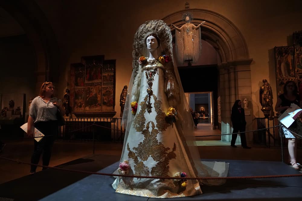 Among the Heavenly Bodies on Display at the Costume Institute's