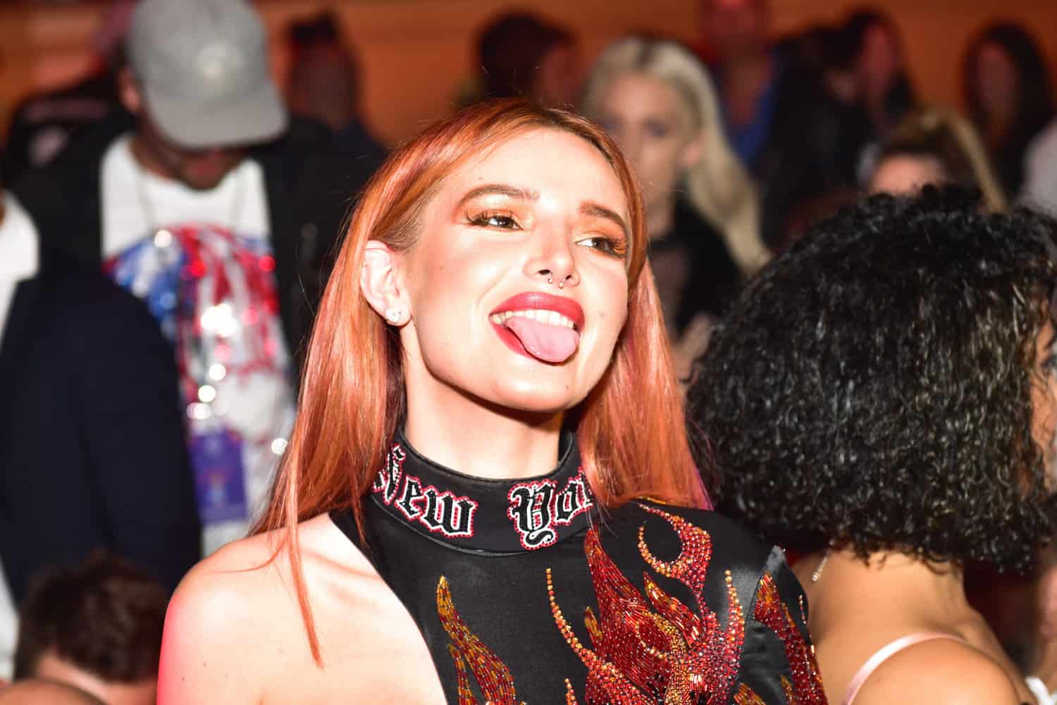 Bella Thorne With Makeup