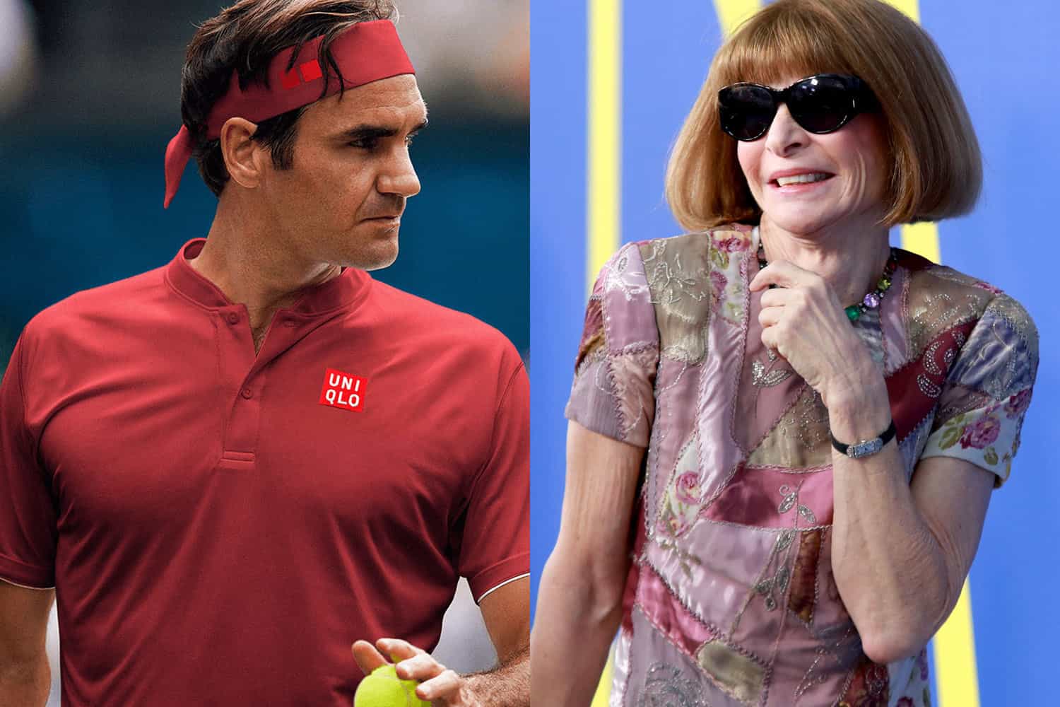 Roger Federer Got Anna Wintour's Approval Before Signing With Uniqlo