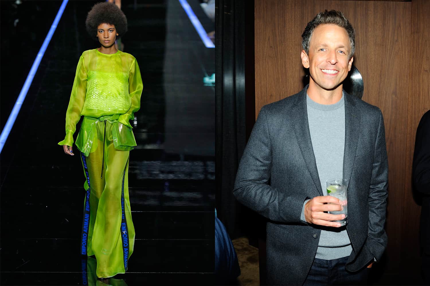 Emporio Armani Brought Men and Women Together, NBC Fêtes Fall TV