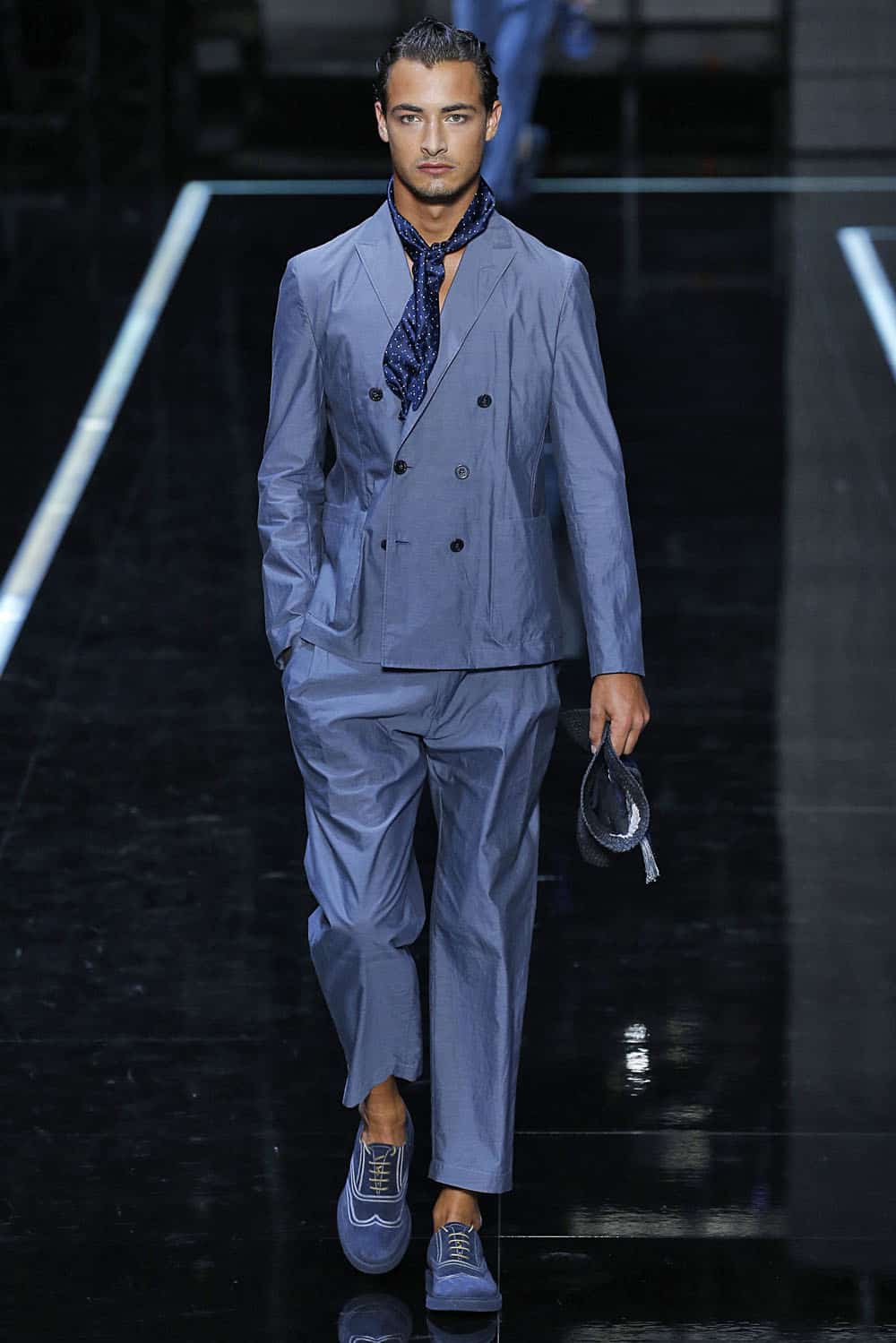 Emporio Armani Brought Men and Women Together, NBC Fêtes Fall TV