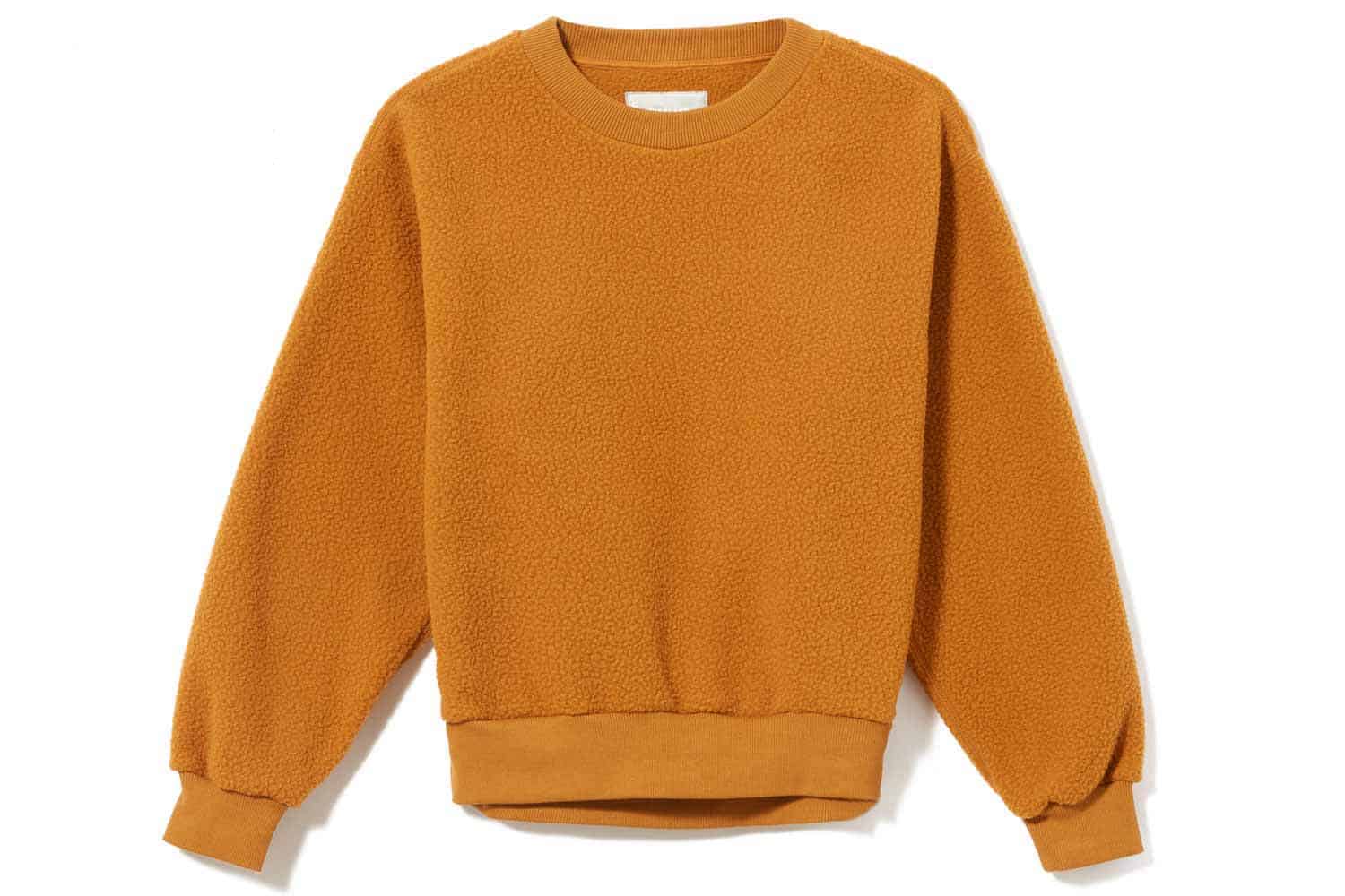 Editor's Pick: Everlane's Fleece Sweater Made of Recycled Plastic Bottles