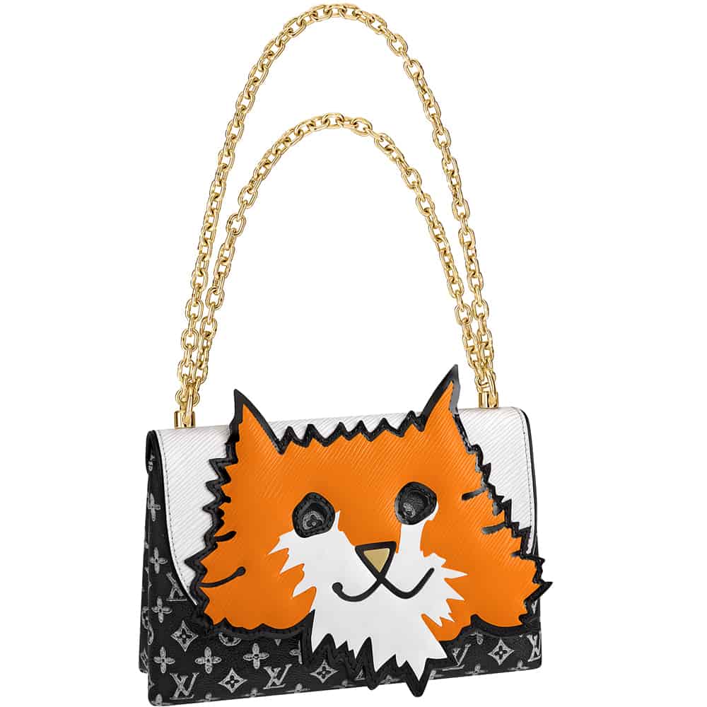 Louis Vuitton Orange Cat Bag