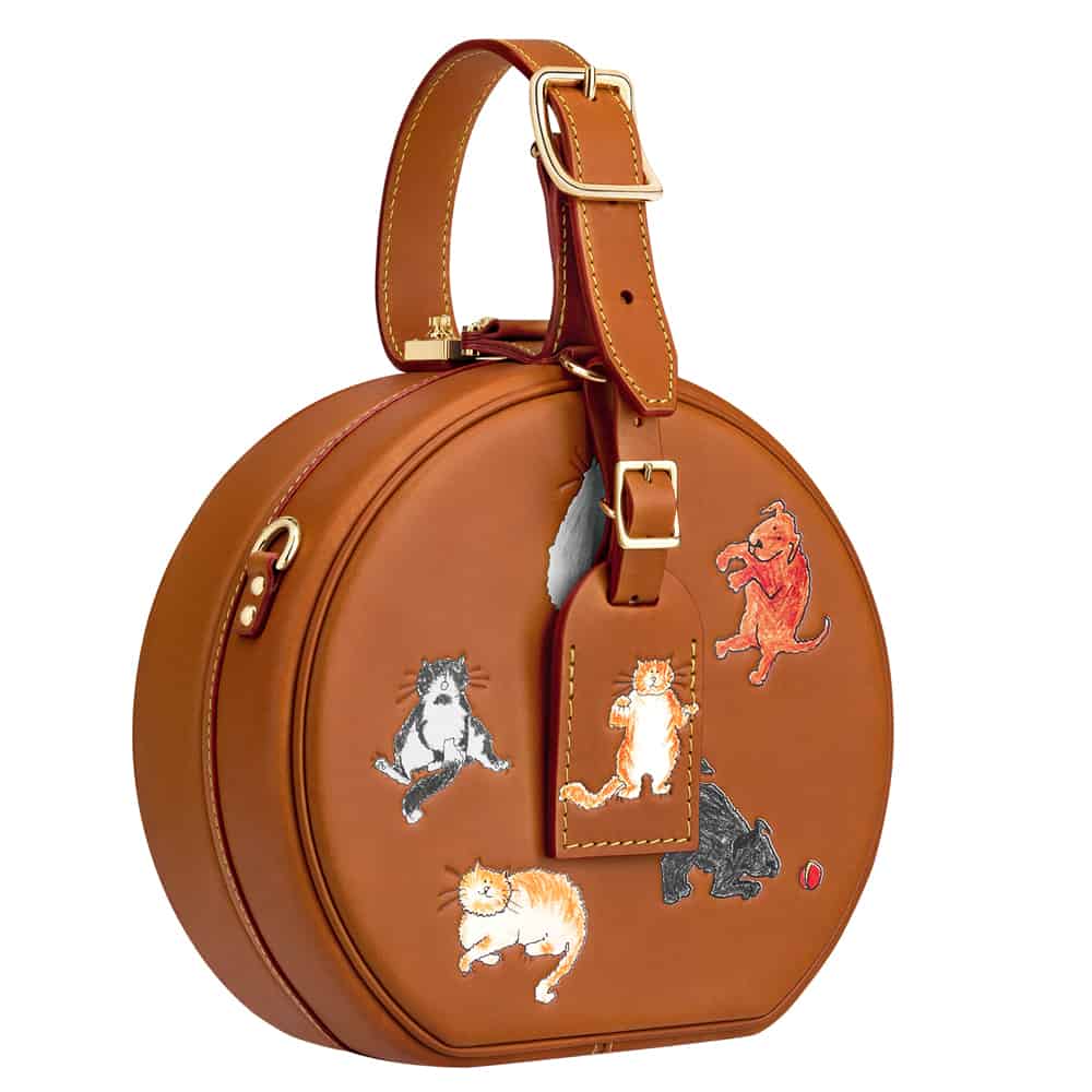Grace Coddington Louis Vuitton Cruise 19 Monogrammed Cat Bag