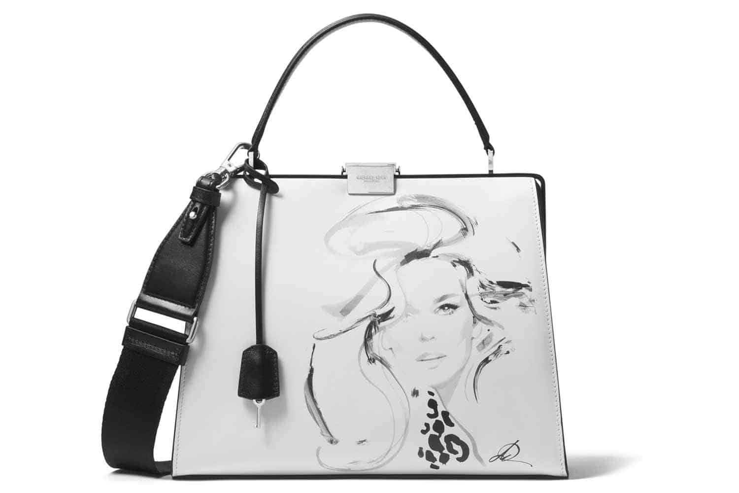 Editor's Pick: Michael Kors' David Downton Collaboration Top-Handle Bag