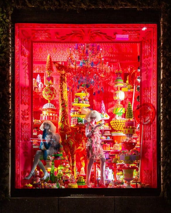 Bergdorf Goodman's Candy-Coated Holiday Windows Will Give You Life