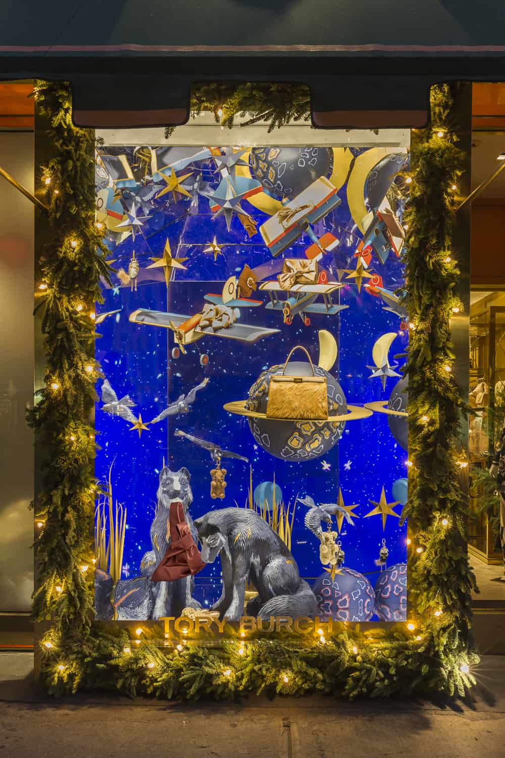 Inside the Making of Tory Burch's Holiday Windows