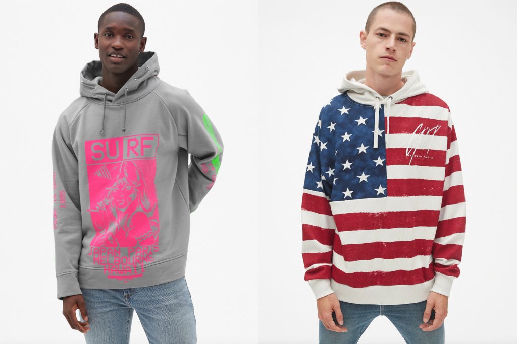 GQ Remade Gap Hoodies With the Coolest Designers on the Planet
