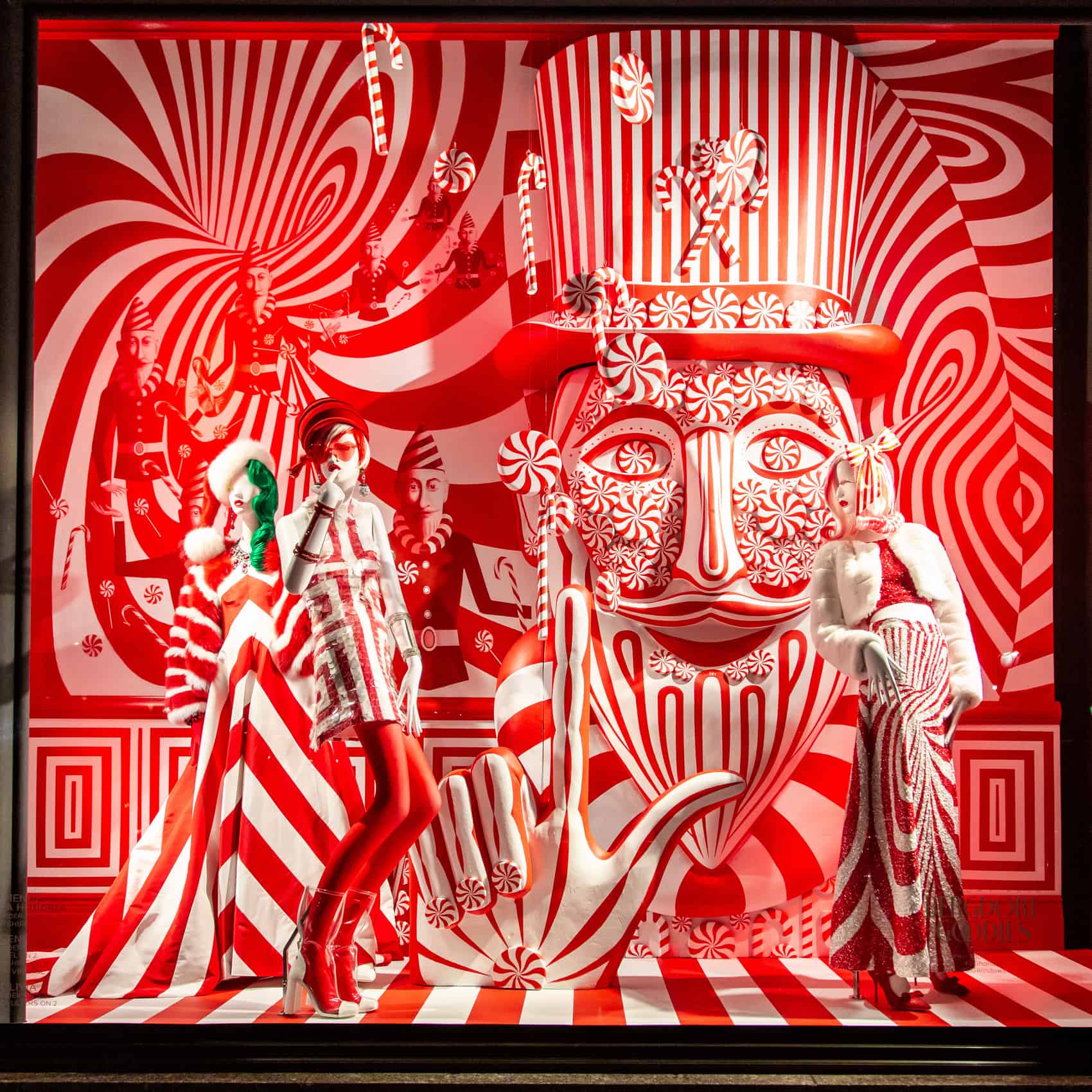 Bergdorf Goodman Christmas Window Displays 2023