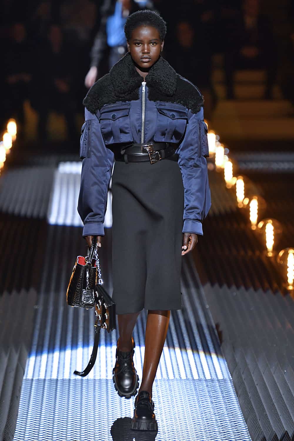 Color! Texture! Gigi! Kaia! See Every Look From Prada's Latest Show