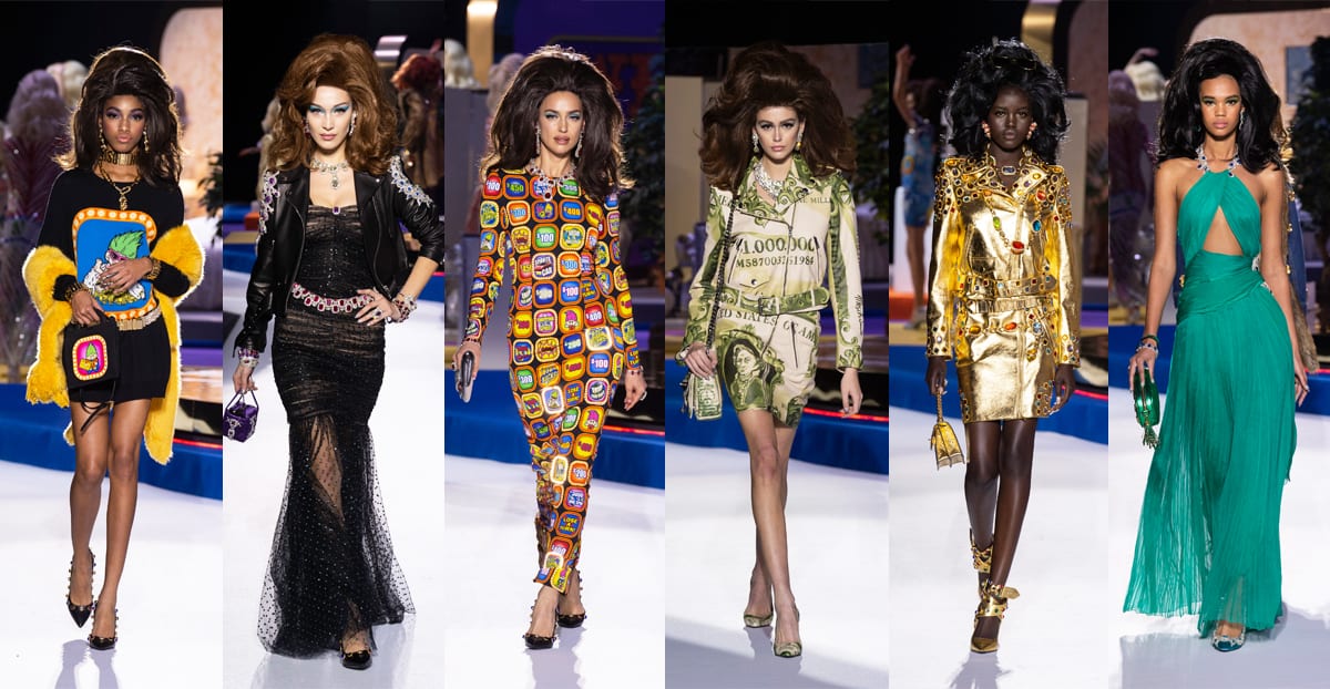 Moschino Wins Big With Show-Themed Runway