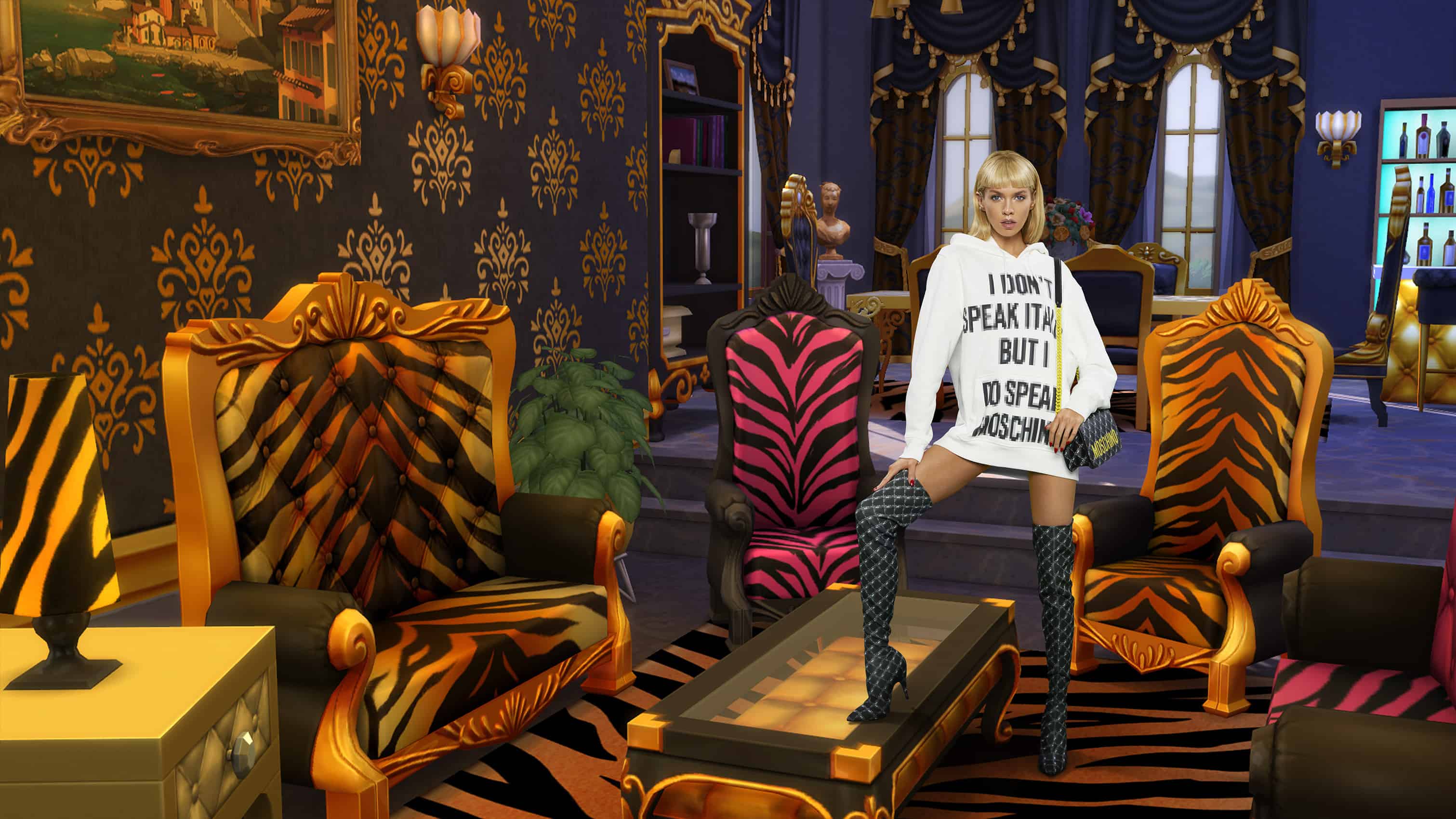 Moschino and The Sims Throw a Coachella Desert Party - PAPER Magazine