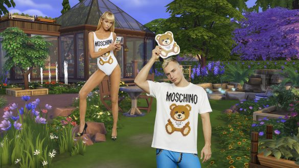 Moschinos New Sims Capsule Collection Is An 8 Bit Dream Come True