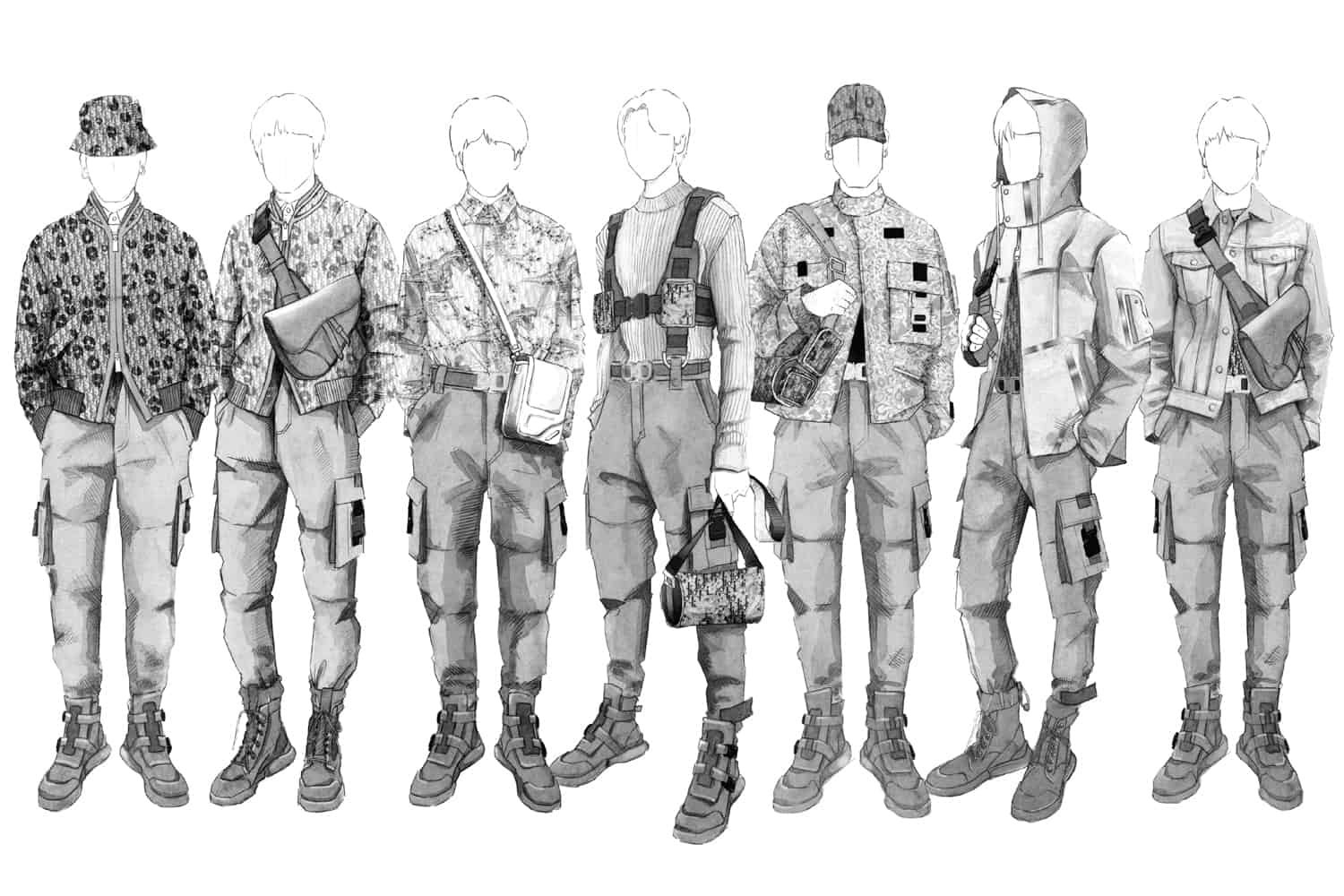 dior bts outfits