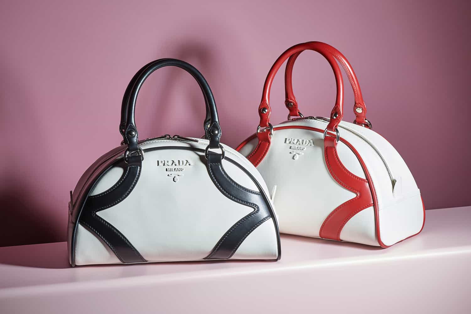 Prada Bowling Bag Shoulder Bags