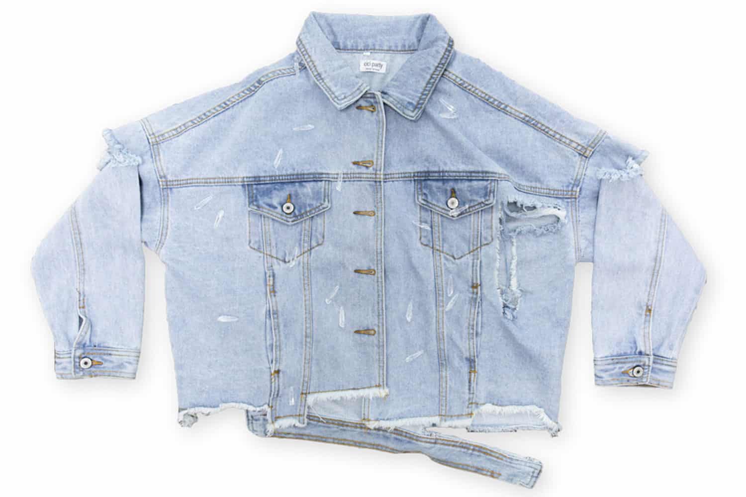 divided jean jacket