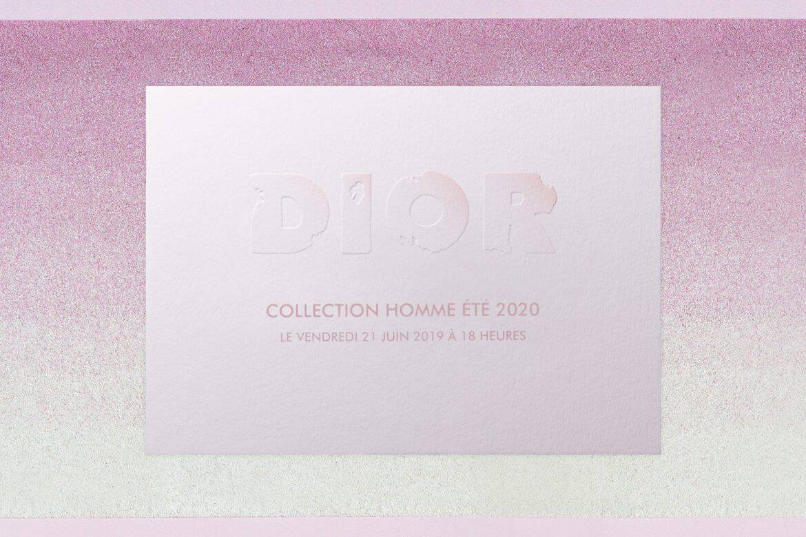 Dior Spring 2020 menswear