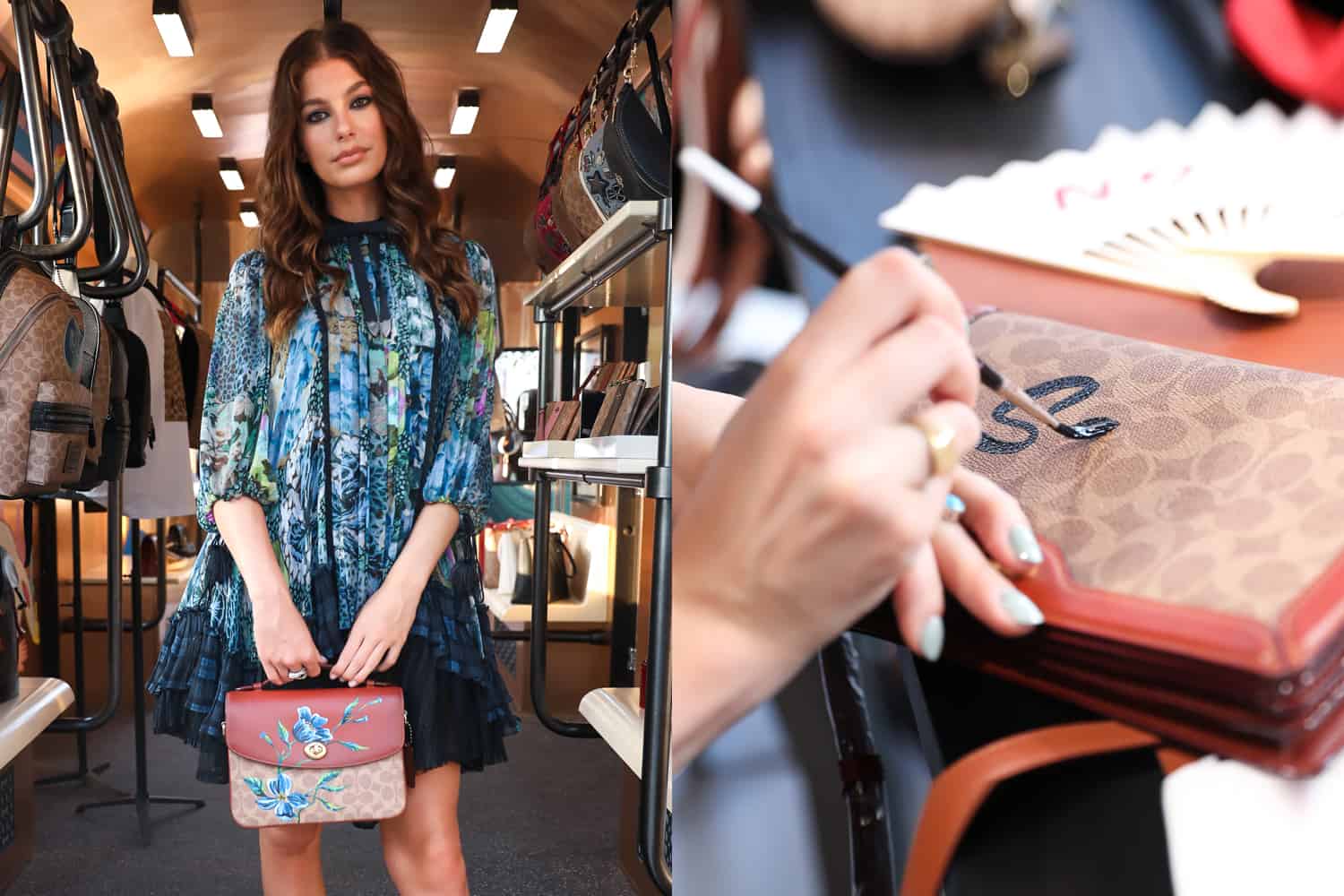 Customize coach bag cheap