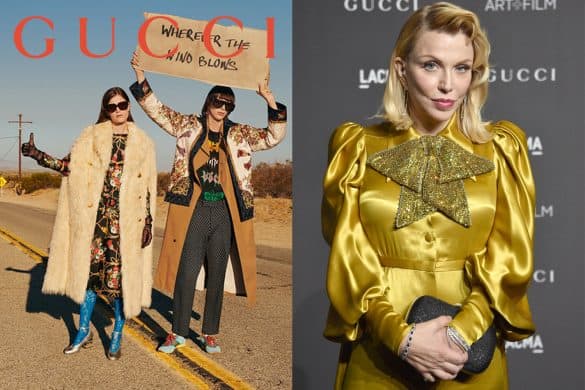 Gucci Goes Carbon Neutral, Courtney Love Further Slams the Sacklers