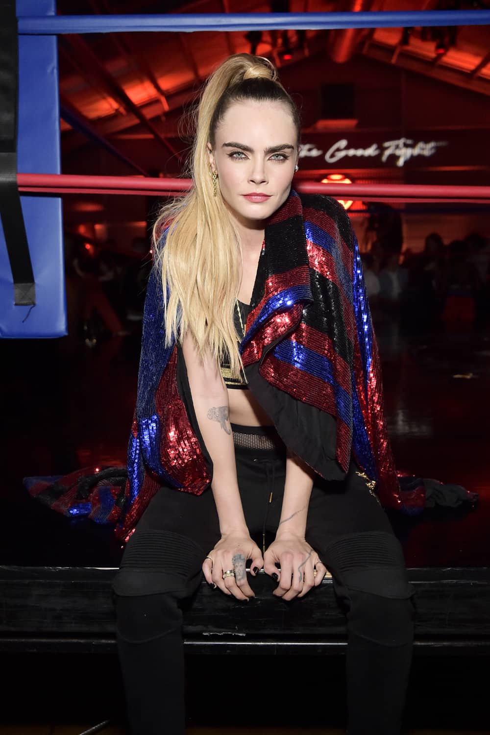 Cara Delevingne and Olivier Rousteing Fête Their Puma x Balmain Collab