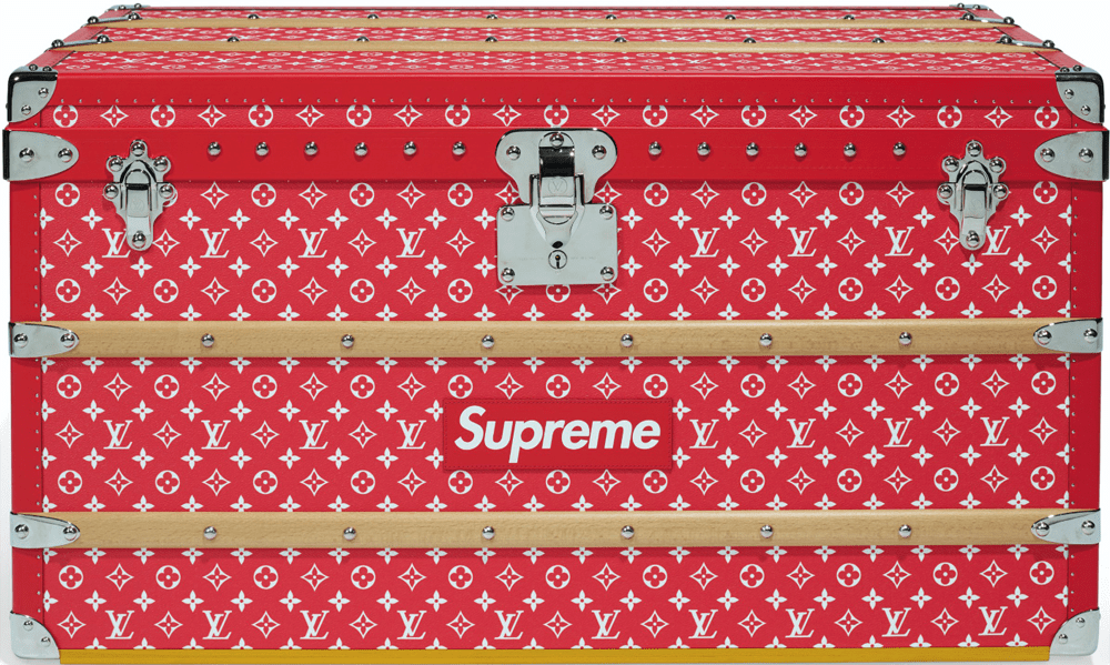 The $125,000 Supreme Louis Vuitton Trunk !!!