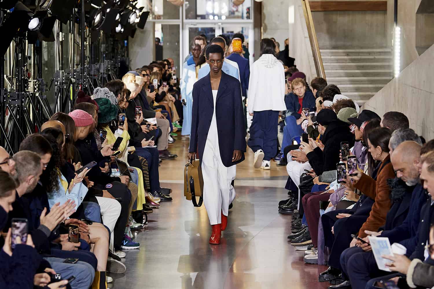 Louis Vuitton Men's Fall-Winter 2020 Fashion Show Highlights