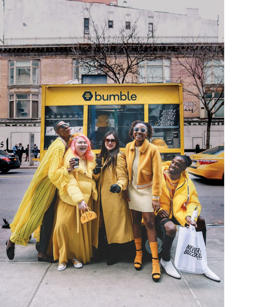 Bumble Put a 2020 Spin on the Infamous Fashion's Night Out