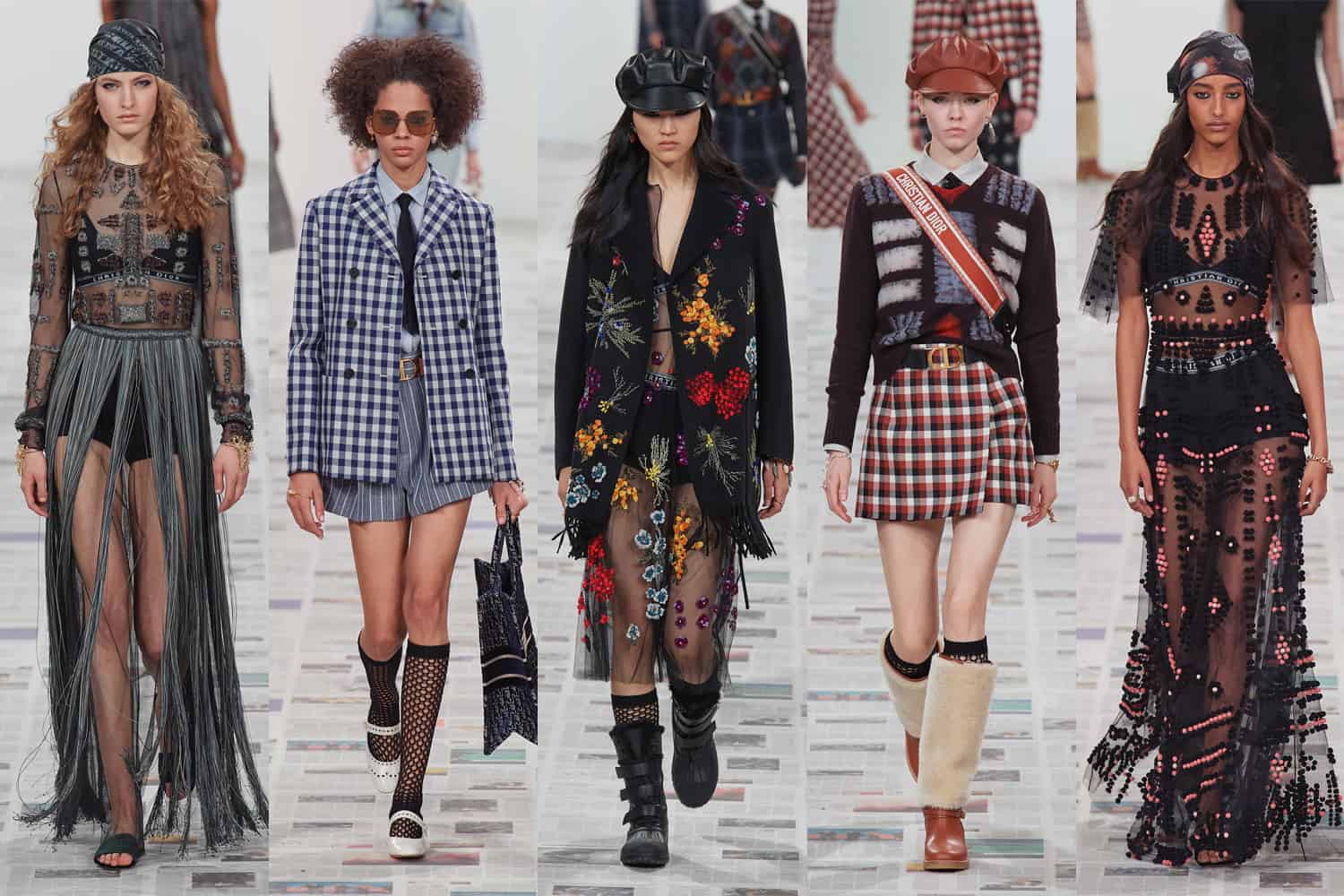 Christian Dior at Paris Fashion Week Fall 2020
