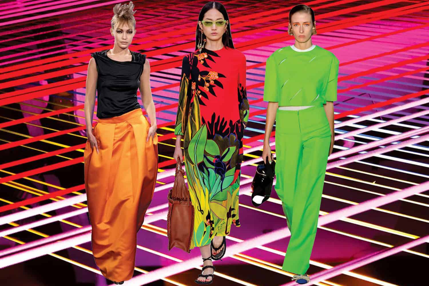 Neon clothing cheap trend