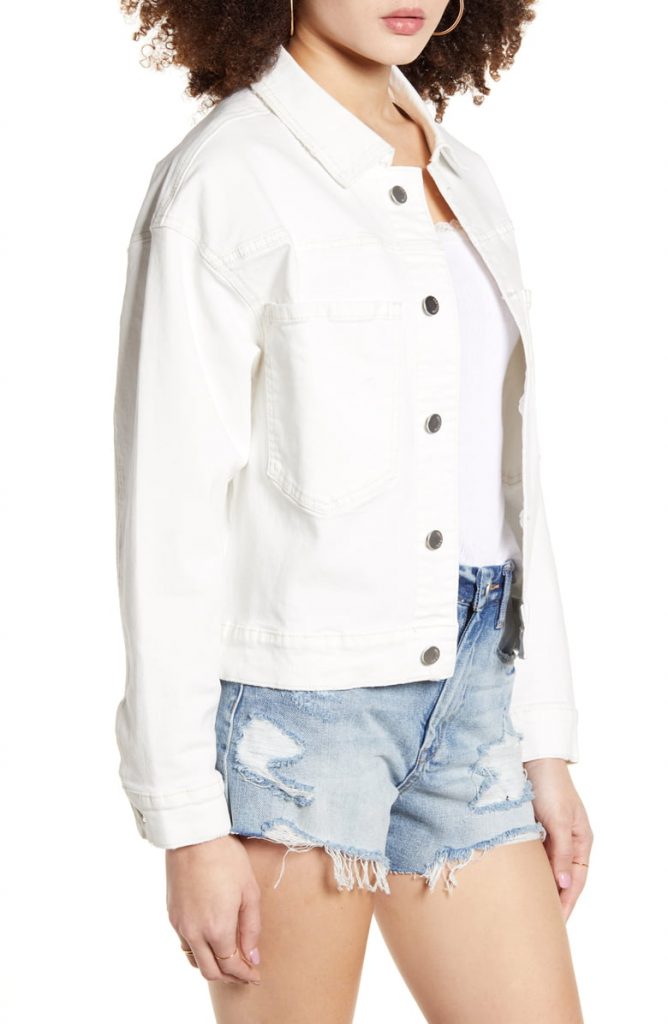 10 Chic White Denim Pieces Under $100 - Daily Front Row