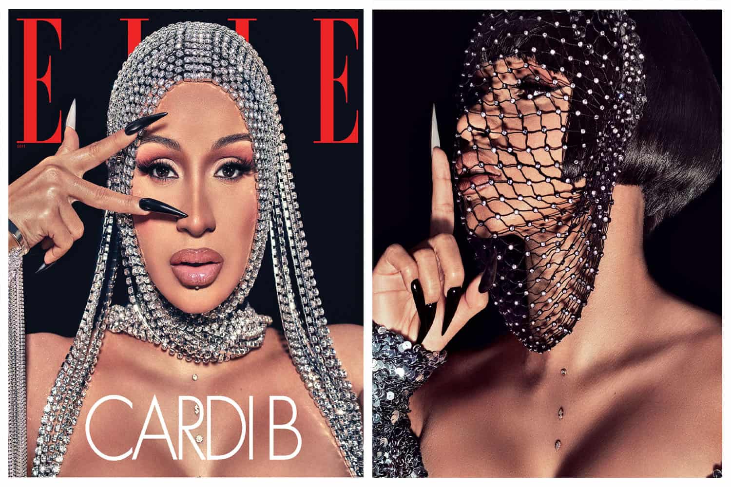 Cardi B Covers ELLE September Issue