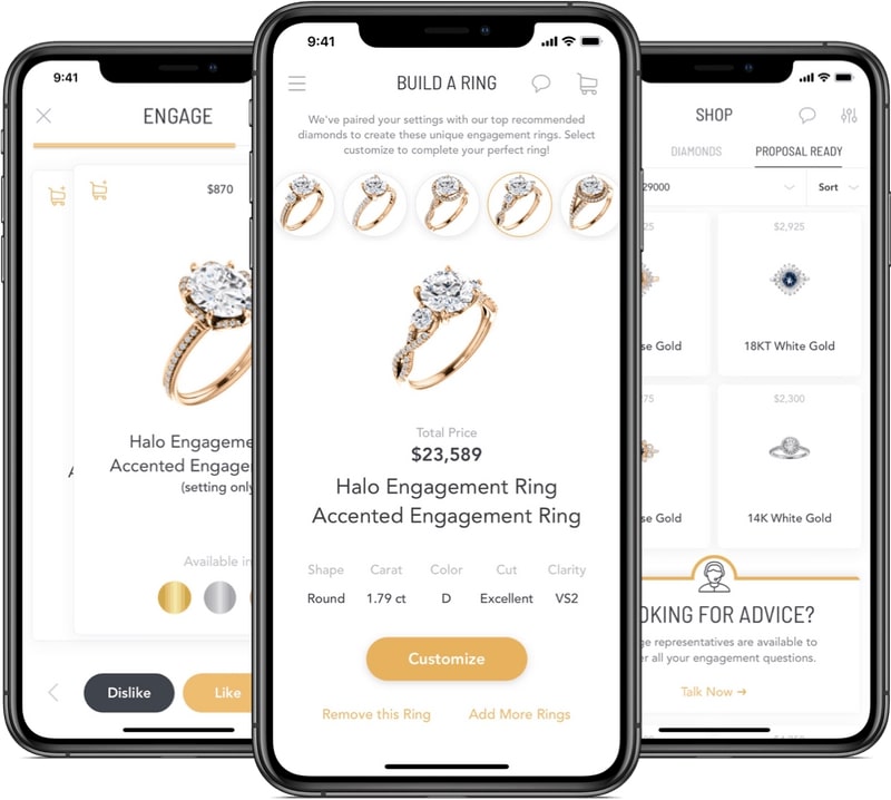 A New App Makes Wedding Ring Shopping Easier Than Ever - Daily Front Row