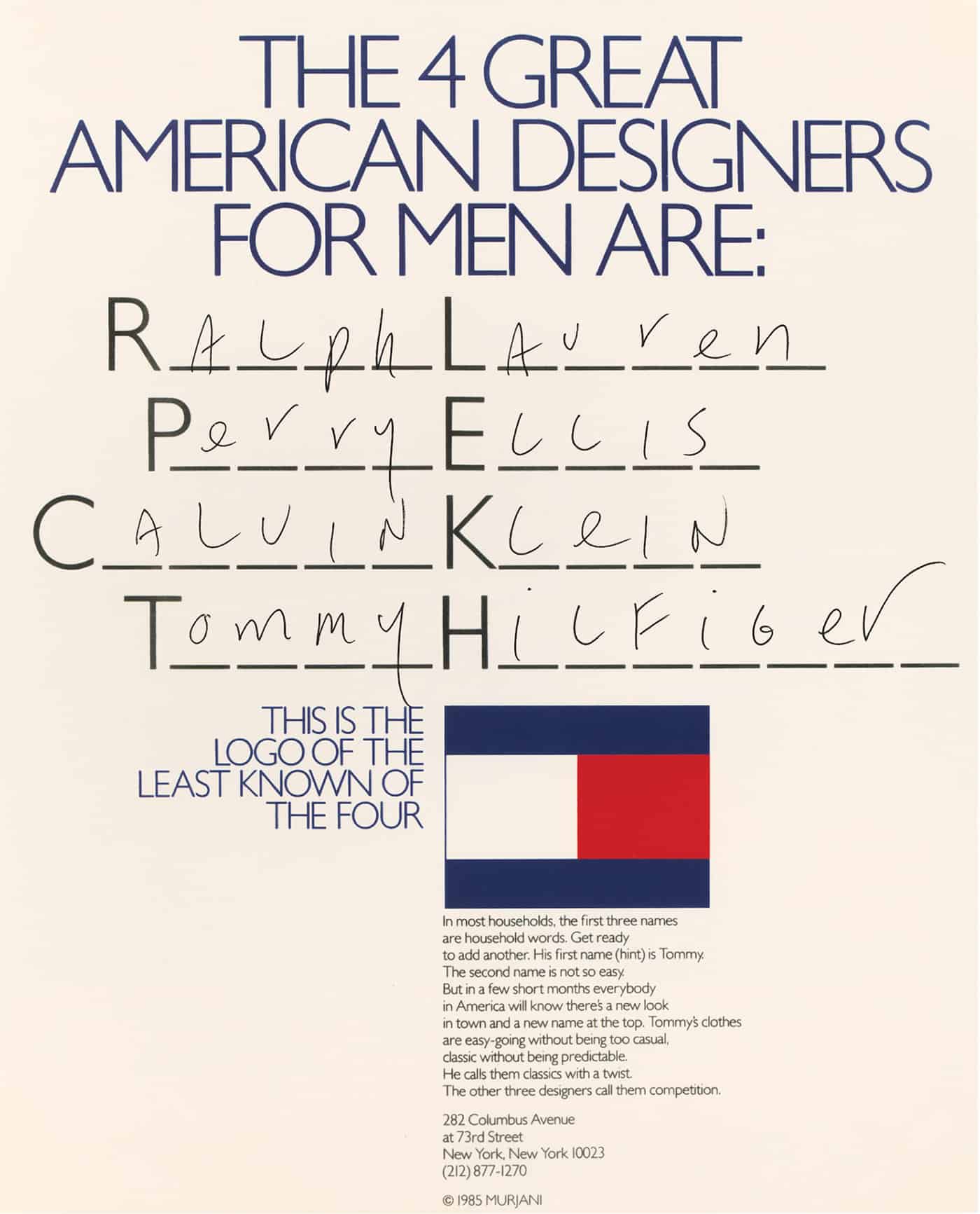 tommy hilfiger is a famous american brand