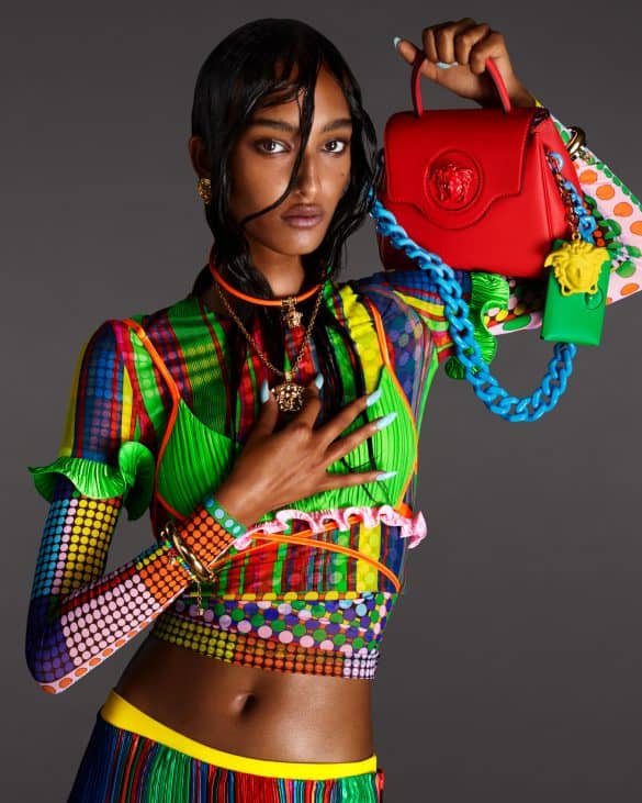 Precious Lee Joins Kendall Jenner and Hailey Bieber for Versace's ...
