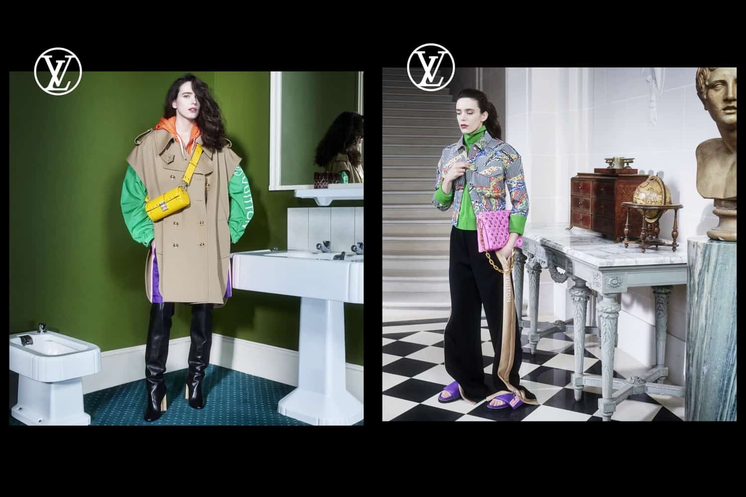 Stacy Martin is the star of Louis Vuitton's pre-fall collection