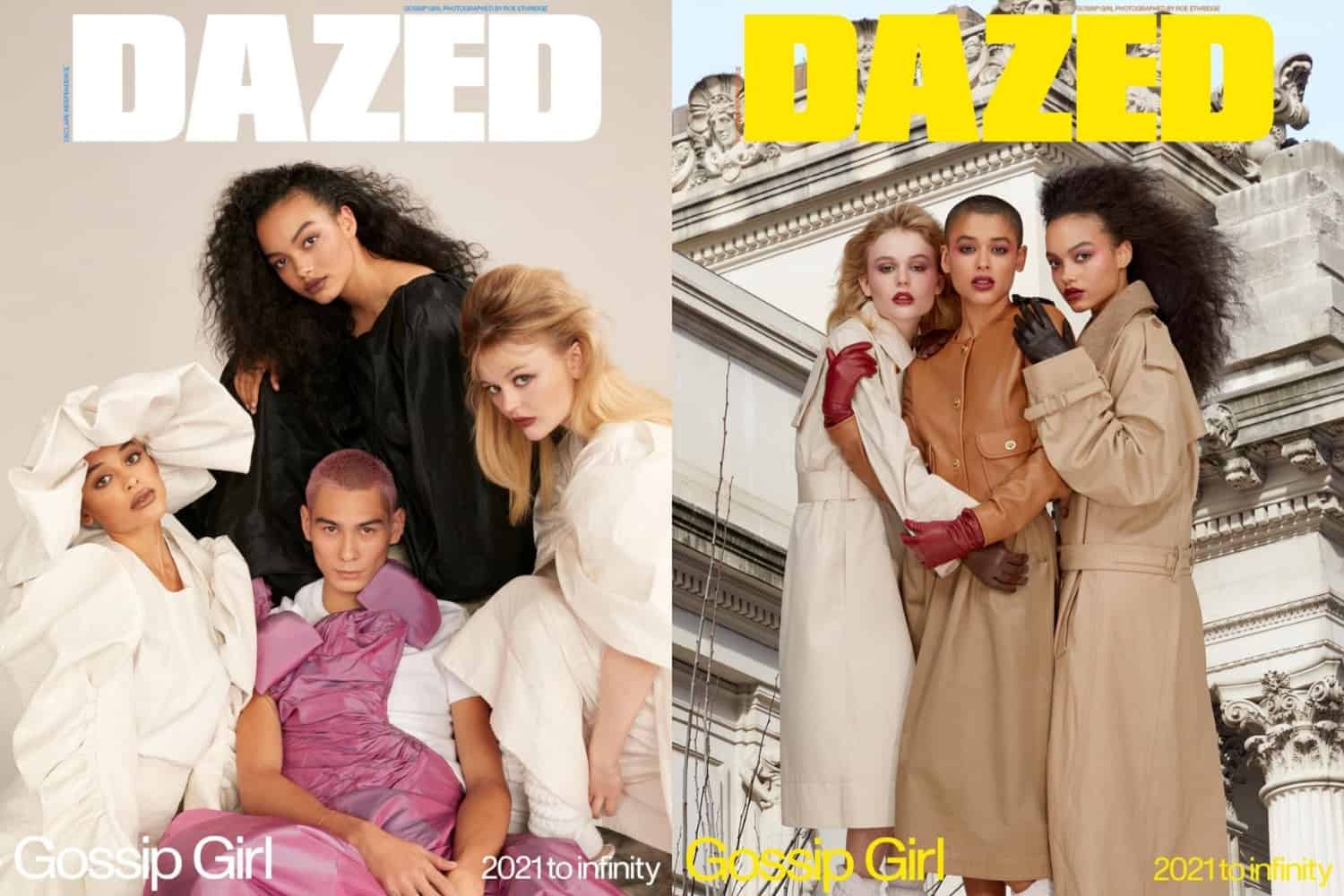 OMG-G! Gossip Girl's New Cast Covers Dazed's Spring 2021 Issue - Daily  Front Row