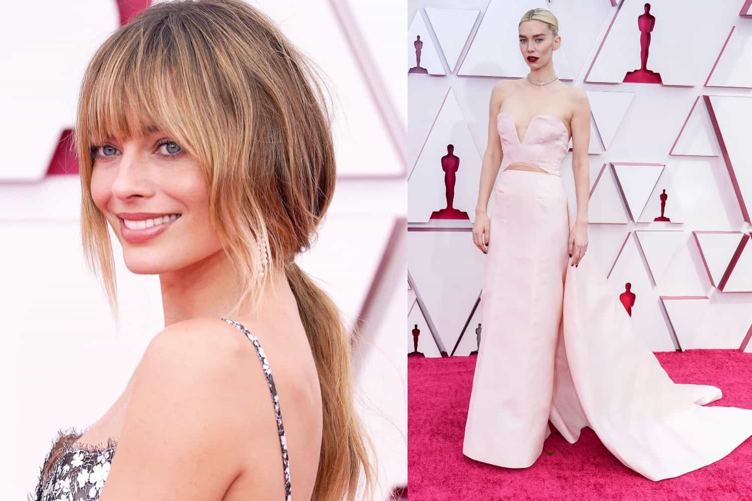 Oscars 2021: Margot Robbie Debuted Chic Bangs