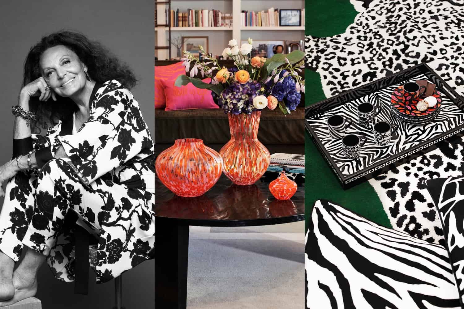 See The New DVF x H&M Home Range Right Here