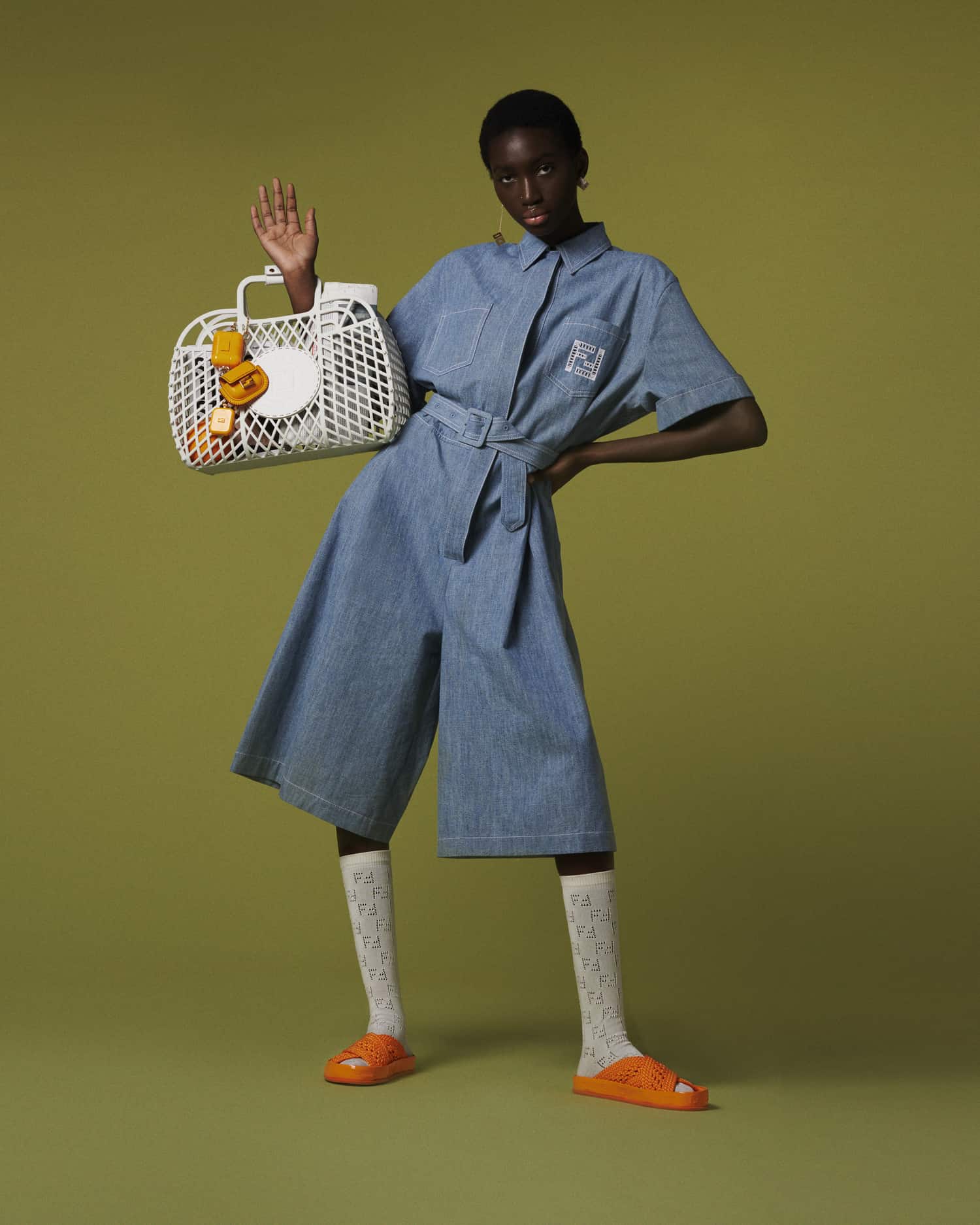 Fendi basket cheap